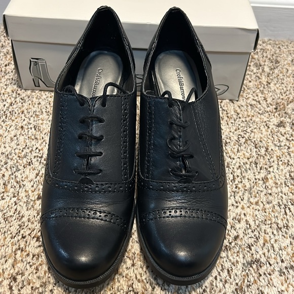 New croft & barrow chunky heel Oxfords size 8 - Picture 4 of 9